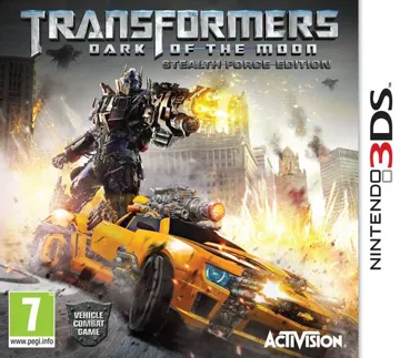 Transformers Dark of the Moon Stealth Force Edition (Usa) box cover front